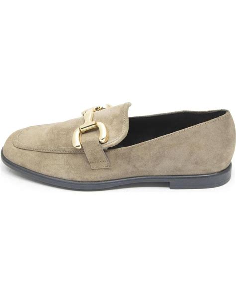 Mocasines De Mujer VIGUERA MODELO 8015 VITELO TAUPE