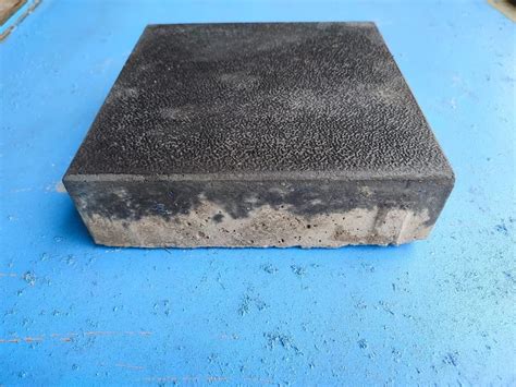 Black Concrete Square Paver Block Dimensions 8X8inch LXW Thickness