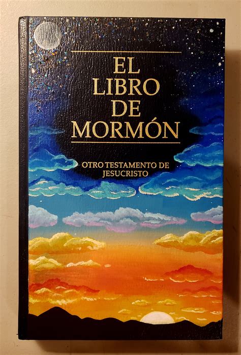 Custom Hand Painted Book Of Mormon Etsy