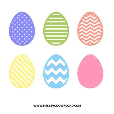 Easter Eggs Svg And Png Free Easter Cut Files Free Svg Download