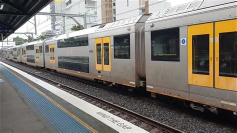 Sydney Trains Waratah A52 Arrives And Departs Burwood Youtube