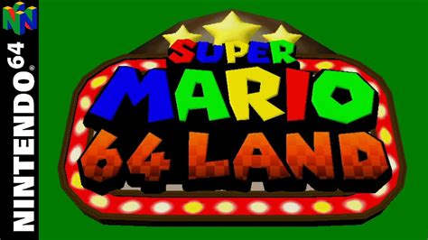 Super Mario 64 Land Longplay N64 Youtube