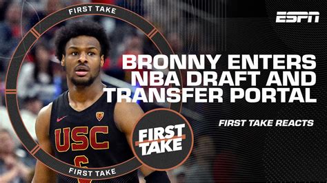 🚨 Bronny James Declares For Nba Draft And Enters Transfer Portal 🚨