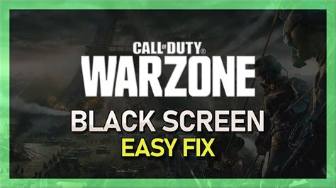 Modern Warfare How To Fix Black Screen PC YouTube