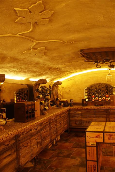 Винный погреб в этническом стиле Root Cellar, Wine Cellar, Goddess Art ...