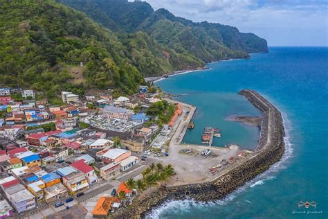 Grand Rivi Re Commune Du Nord Martinique Canal De La Dominique