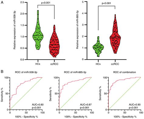 Validation Of The Expression Of Mir 508 3p And Mir 885 5p In An Download Scientific Diagram