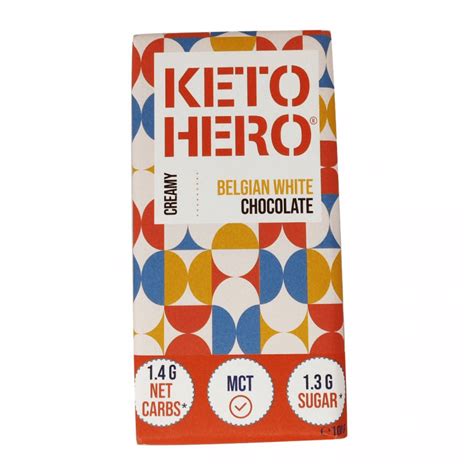 Cioccolata Keto Bianca Gr Keto Hero Perfect Body