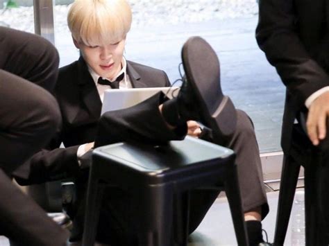 Bts Jimin All The Times Bts Jimin Fell From Chairs And Left Army In