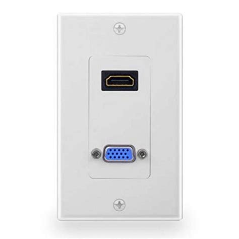 HDMI VGA Wall Faceplate Mall99 Kenya