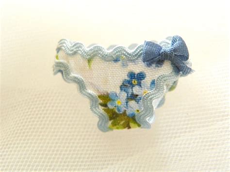Dollhouse Miniatures Bra With Panties In Scale Lingerie Etsy Uk