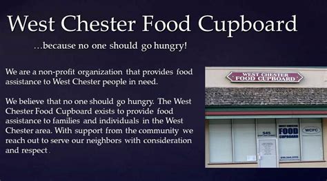 West Chester Food Cupboard