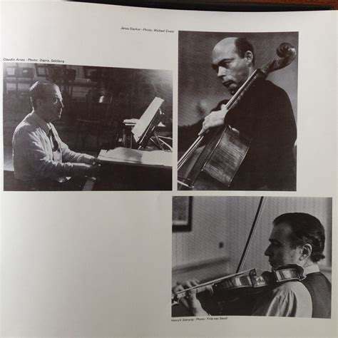 Booklet Inside Brahms The Symphonies Concertos Claudio Arrau