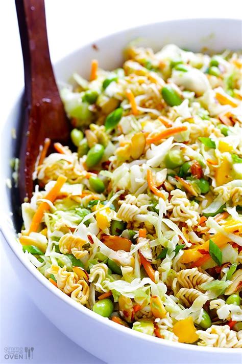 Crunchy Asian Ramen Noodle Salad Gimme Some Oven Recipe Healthy