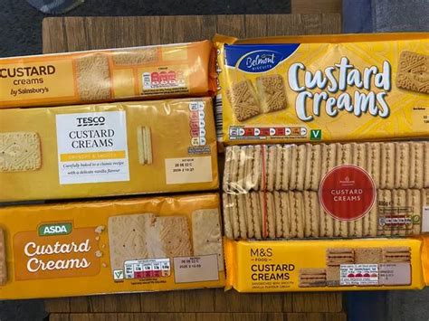 I Tried Custard Creams From Asda Aldi Sainsbury S M S Tesco And