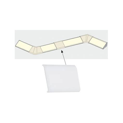 Paulmann LED Strip Profil Delta Verbinder Cover 4er Pack Satin 70263