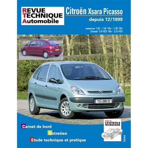 Revue Technique Xsara Picasso Rta Site Officiel Etai