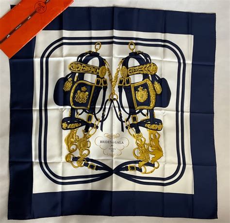 Hermès BRIDES DE GALA HERMES SCARF BY HUGO GRYGKAR 90 CM Catawiki