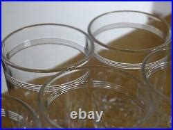 Baccarat Anciens Verres A Aperitif Cristal Forme Gobelet Chauny Ht