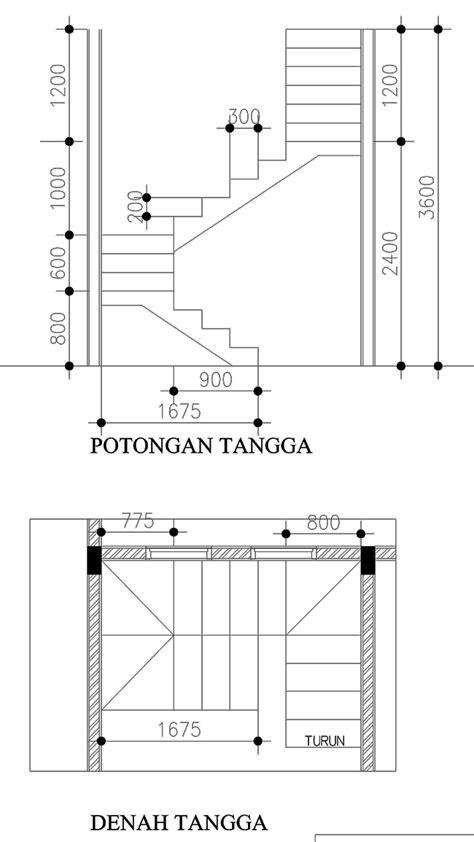 Detail Ukuran Tangga Rumah Tinggi 4 Meter Koleksi Nomer 28