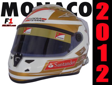 Fernando Alonso 2012 MONACO GP Replica Helmet / Ferrari F1 - www ...