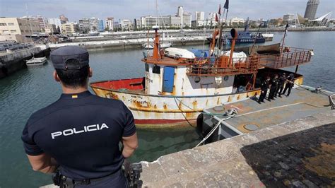 España intercepta barco venezolano con 2 500 kilos de cocaína El