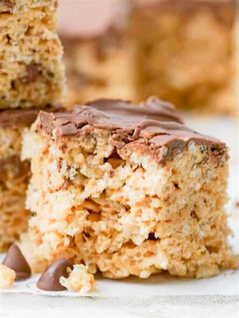 Peanut Butter Chocolate Rice Krispie Treats Story Blues Best Life