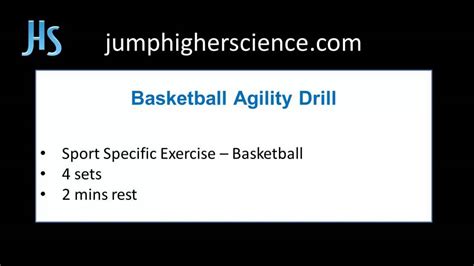 Basketball Agility Drill - Speed & Agility Training