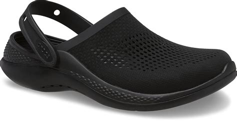 Buy Crocs Unisex Adult Black Black Literide Clog M At