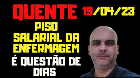 Piso Salarial Da Enfermagem Youtube