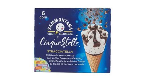 Sammontana Cono Cinque Stelle Stracciatella Surgelati E Gelati