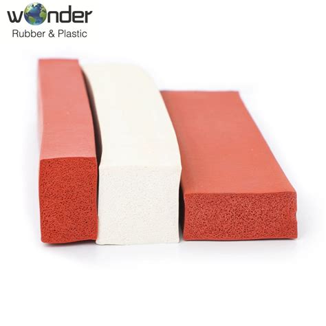 Good Price New Energy Resources Silicone Rubber Foam Sponge Sealing