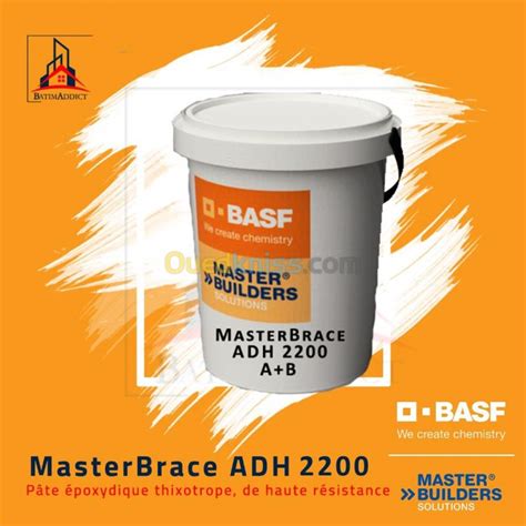 Basf Masterbrace Adh 2200 Pâte époxydique Thixotrope De Haute