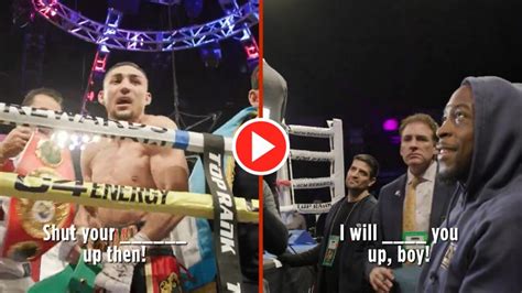 Teofimo Lopez And Keyshawn Davis Clash In New Footage I Will F K You