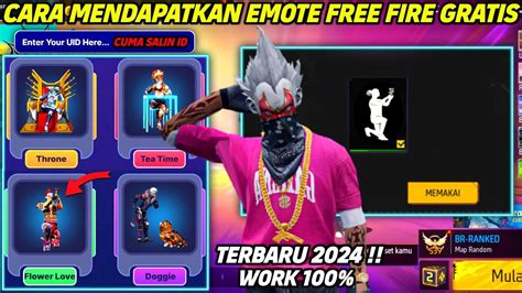 Cara Mendapatkan Emote Free Fire Gratis Terbaru Youtube