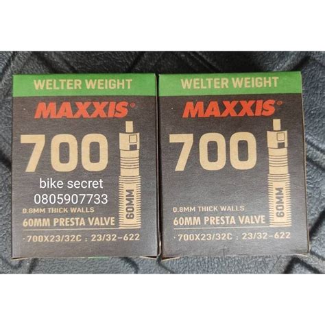 2เส้น -ยางใน MAXXIS Welter Weight 700x23-32C ยางจักรยานเสือหมอบ ตั้งแต่ ...