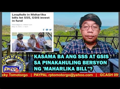 Kape At Kuwentuhan Kasama Ba Ang Sss At Gsis Sa