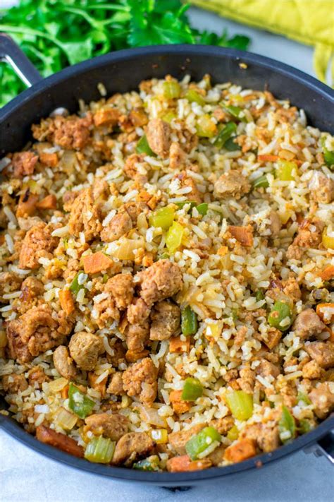 Dirty Rice [vegan, easy, quick] - Contentedness Cooking