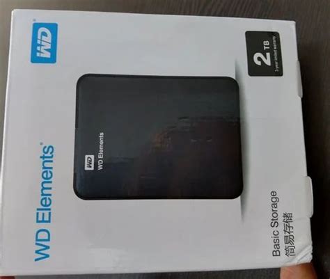 Black 2 Tb Wd External Hard Disk at Rs 5400 in Surat | ID: 18517182148