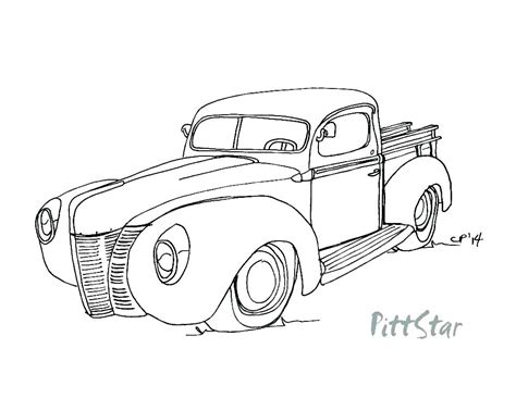 Chevy Truck Coloring Pages at GetColorings.com | Free printable ...