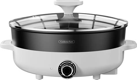 Amazon Hot Pot Electric With Divider 5L Double Flavor Shabu Shabu Pot Non Stick Hotpot