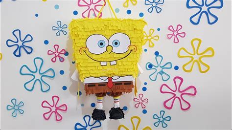 Aprende cómo hacer una piñata de Bob Esponja y sorprende a todos en tu