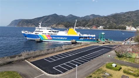 駿河湾フェリー土肥港 駐車場完成 西伊豆土肥 青木興業株式会社【公式サイト】