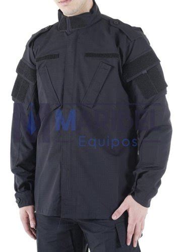 Chaquetilla Americana Policial Negra Psa Spb Seguridad