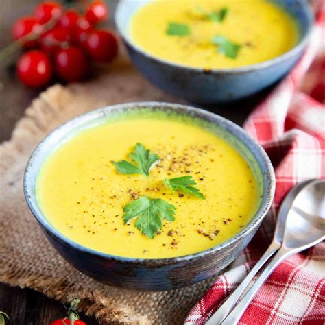 Easy Curried Cauliflower Soup Helens Fuss Free Flavours