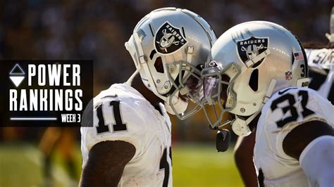 Power Rankings: Raiders soar up the rankings after impressive Week 2 ...