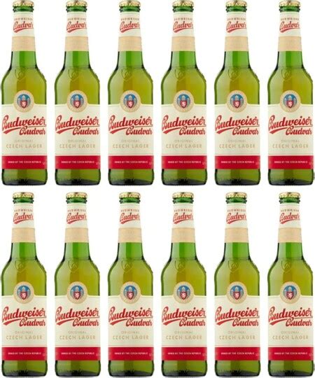 Budweiser Budvar 12 Pack 330ml Bottles