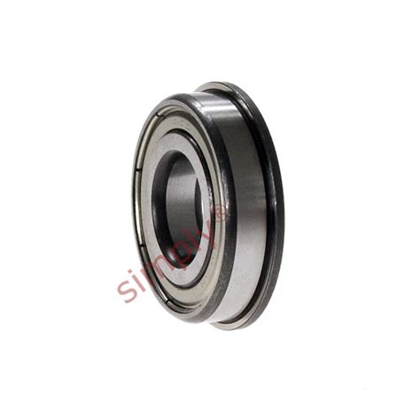 Smf Zz Budget Metal Shielded Stainless Steel Flanged Deep Groove Ball