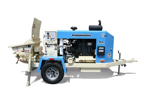 Putzmeister Tk Maple Concrete Pumping