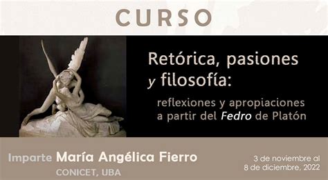 Curso Retórica pasiones y filosofía reflexiones y apropiaciones a